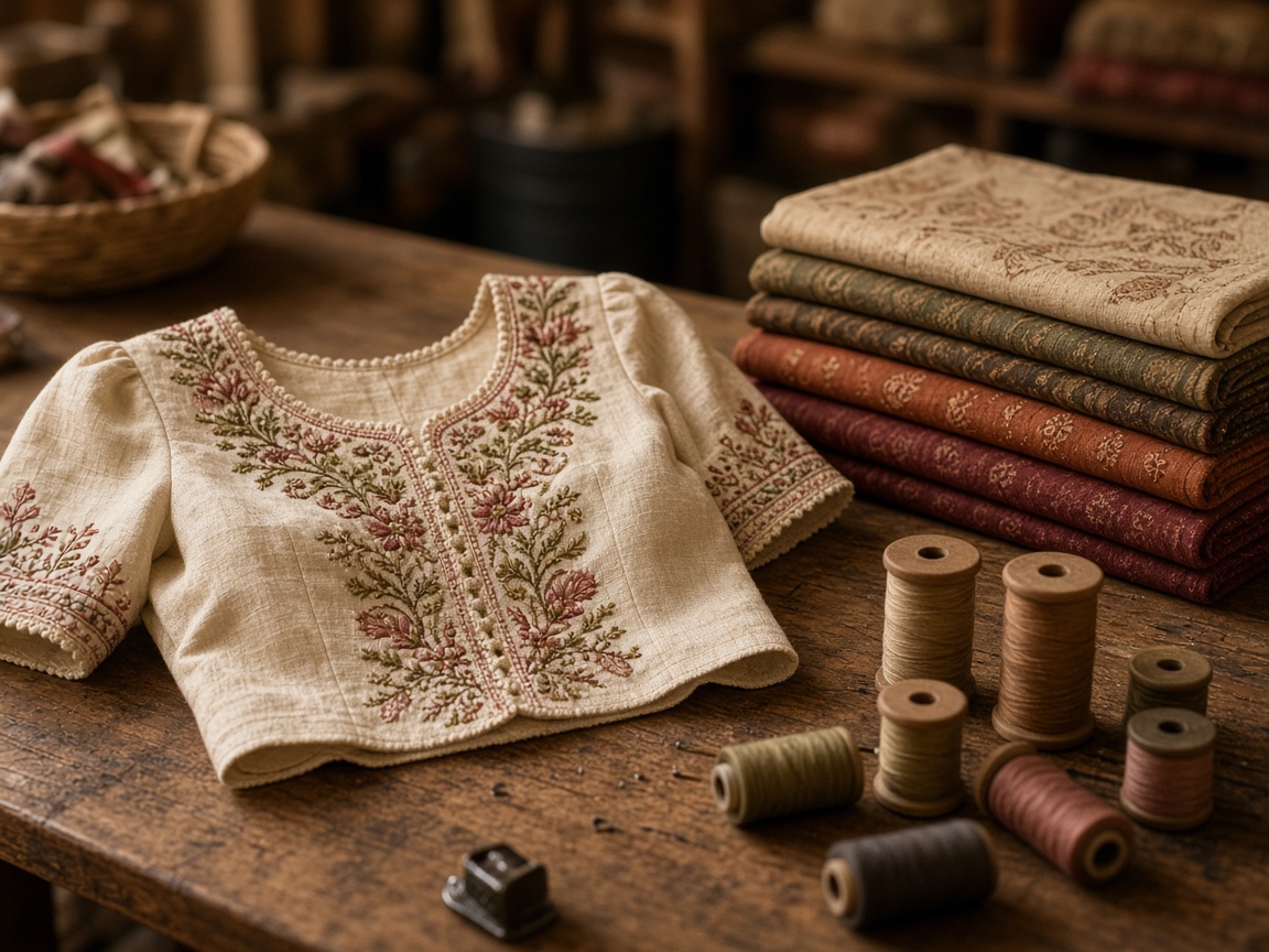 Finished garments for family or small orders